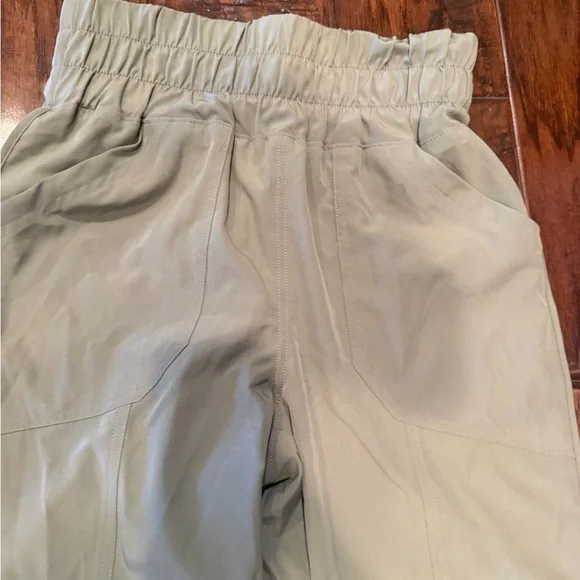 Vanilla Star Army green Elastic-Waist Track Pants - Picture 3 of 6